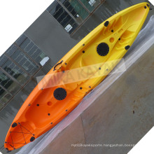 Fishing Kayak Wholesale Durable Roto Molded 3 Seat Plastic Canoe Kayak/Fishing Canoe Kayak (M06)